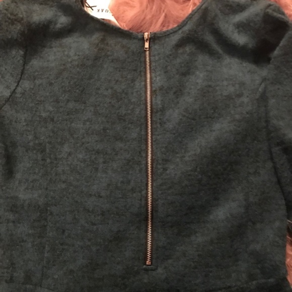 Olive + Oak Teal Pleated Dress NWT - Picture 5 of 5